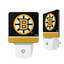Boston Bruins Stripe Design Nightlight 2-Pack