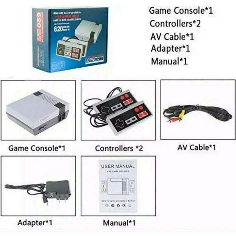 Mini Game Console Childhood Video Game Consoles Built in 620 Games
