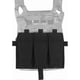 thumbnail image 4 of 56mm Triple Magazine Pouch, Tactical Magazine Pouch with Hook and Loop Closure/Black/BLK, 4 of 4