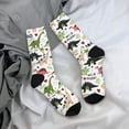 thumbnail image 5 of KLL Dinosaur Print Cool Socks Men's Women's Crew Socks Funny Crazy Novelty Stockings, 5 of 6