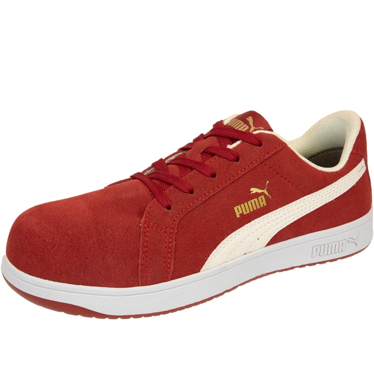 PUMA Safety Women's Iconic Suede Low EH Safety Shoes Composite Toe