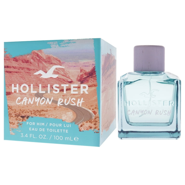 Hollister Canyon Rush Eau De Toilette Spray By Hollister - 3.4 oz Hollister Canyon Rush Eau De Toilette Spray By Hollister - 3.4 oz