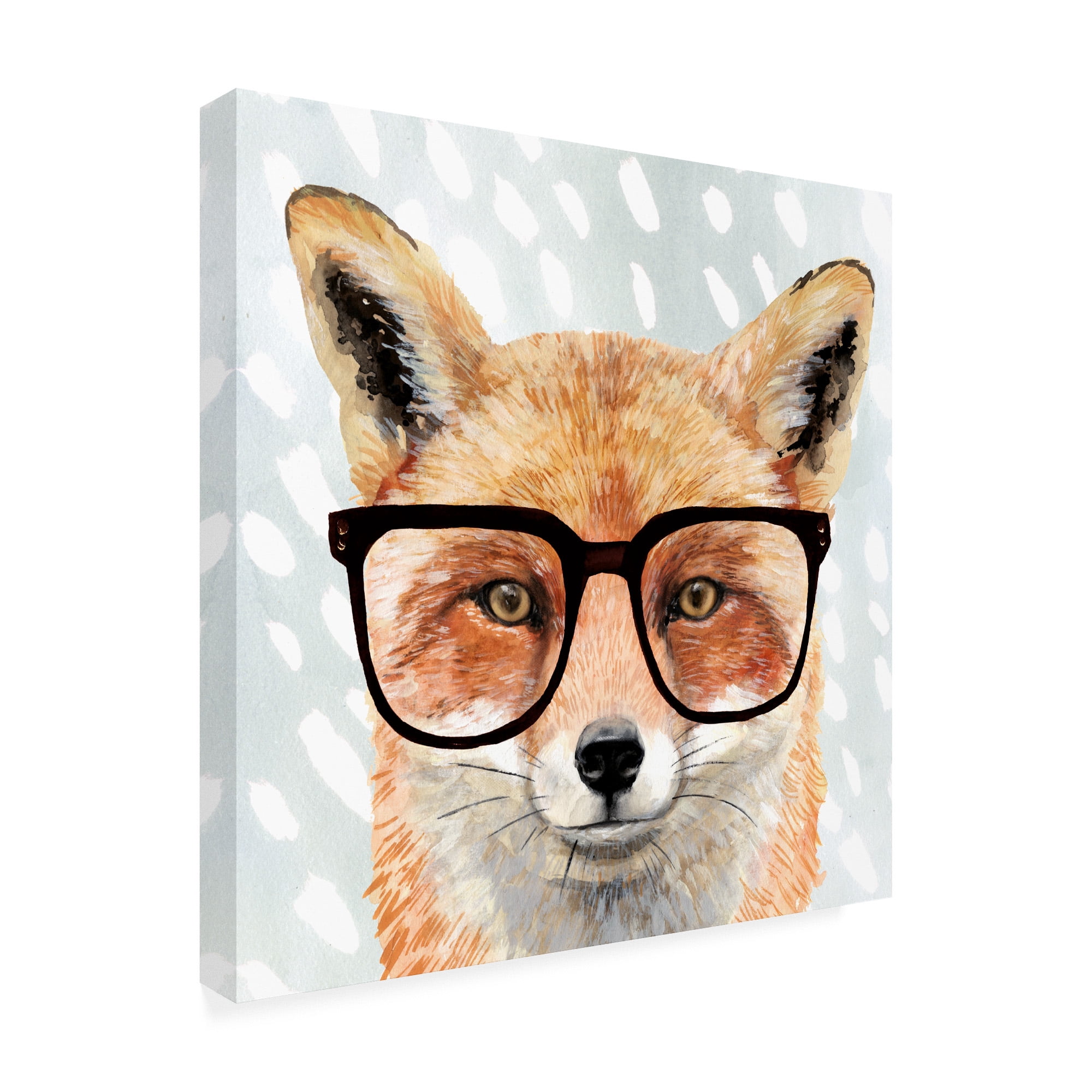 Trademark Fine Art 'Four eyed Forester I' Canvas Art by Victoria Borges