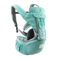 thumbnail image 1 of Asiento de cadera Portabebés con asiento para la cadera Diseño transpirable y desmontable Correa ajustable Bolsillos laterales Multifuncional Ergonómico Portabebés de seguridad Cintura Taburete para 0 TOMSHOO Asiento de cadera, 1 of 7