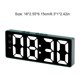 thumbnail image 3 of Seitruly Reloj despertador Digital inteligente, , Control de voz, temperatura, espejo LED eléctrico, decoración de , termómetro, relojes para Electrónica, 3 of 6