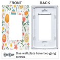 thumbnail image 3 of Yayeee Rocker Switch Wall Plate 1-Gang 4.6"x2.9" Home Decorative Outlet Cover, Floral Easter Eggs, 3 of 6
