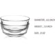 thumbnail image 2 of Juego de tazones de vidrio Sweejar de 8 oz (paquete de 6), tazones pequeños para cocina, tazones de postre para helado, tazones para refrigerios, guarniciones, tazones pequeños para servir para, 2 of 8