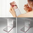 thumbnail image 2 of Huauoo Pocket Mirror, 1X/3X Magnification LED Compact Travel Makeup Mirror with Light, 2 of 6