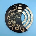 thumbnail image 4 of TIMIFIS Circular Rotating Calendar Wooden Perpetual Calendar Circular Rotating Calendar Calendar Table Wooden Calendar Handicrafts Decorative Ornaments Pendants Home Decor, 4 of 5