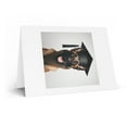 thumbnail image 2 of DistinctInk Greeting Card / Note Card - Belgian Malinoi Graduation - PACK of 100, 2 of 7