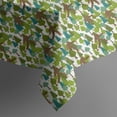 thumbnail image 5 of Green Bigfoot and Tree Pattern Square Tablecloth,Waterproof Square Table Cover,Wipeable Spillproof Washable Table Cover for Home Kitchen Party Decor 60"x60"(152x152cm), 5 of 6