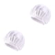 thumbnail image 4 of Jumpingount Gorro de quimioterapia, bufanda para la cabeza, gorro para dormir, gorro de moda, turbantes, cubierta para la cabeza, envolturas para blanco 2piezas, 4 of 6