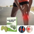 thumbnail image 3 of 50pcs Herbal Knee Patch Self-heating Wormwood Knee Sticker Plaster Extract Analgesic Cartilage Pain Relieving Patch, 3 of 5