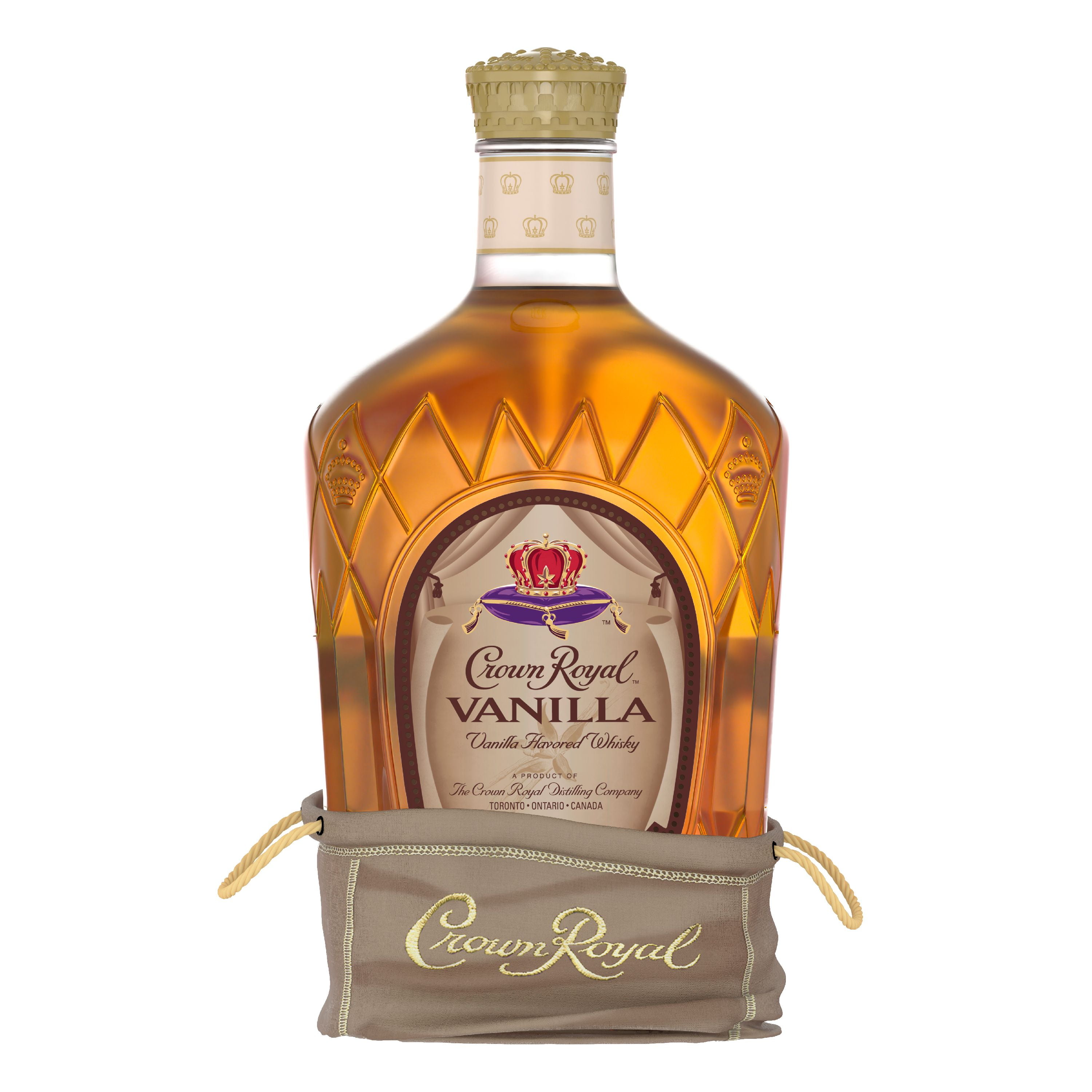 Crown Royal Apple or Vanilla Canadian Whiskey Table Top Tiki Torch.