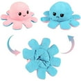 thumbnail image 4 of Grande Peluche Pieuvre Réversible 80 cm - DARMOWADE - Rose et Bleu - Jouet Doux et Mignon - Animaux en Peluche, 4 of 4