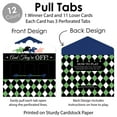 thumbnail image 6 of Big Dot of Happiness Kentucky Horse Derby - Horse Race Party Game Pickle Cards - Pull Tabs 3-in-a-Row - Set of 12, 6 of 7
