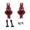 thumbnail image 1 of 2 diferenciales delanteros y traseros de 28 dientes para coche RC, accesorios para Wltoys 1:28 Rojo, 1 of 6