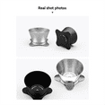 thumbnail image 3 of Coffee Dripper Pour over Coffee Filter Cups Coffee Filter Cup OREA V2 V3 Outdoor Hand Brewed Coffee Filter Cup,A, 3 of 8