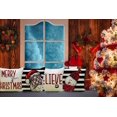 thumbnail image 5 of Christmas Pillow Covers 20x20 Set of 4 Christmas Decorations Merry Christmas Believe Santa Claus Snowman Christmas Pillow Covers for Decoration Coach Sofa, 5 of 5