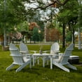 thumbnail image 5 of Wildridge Classic Adirondack Chair, White - Outdoor Weather Resistant Poly Furniture for Patio, 5 of 6