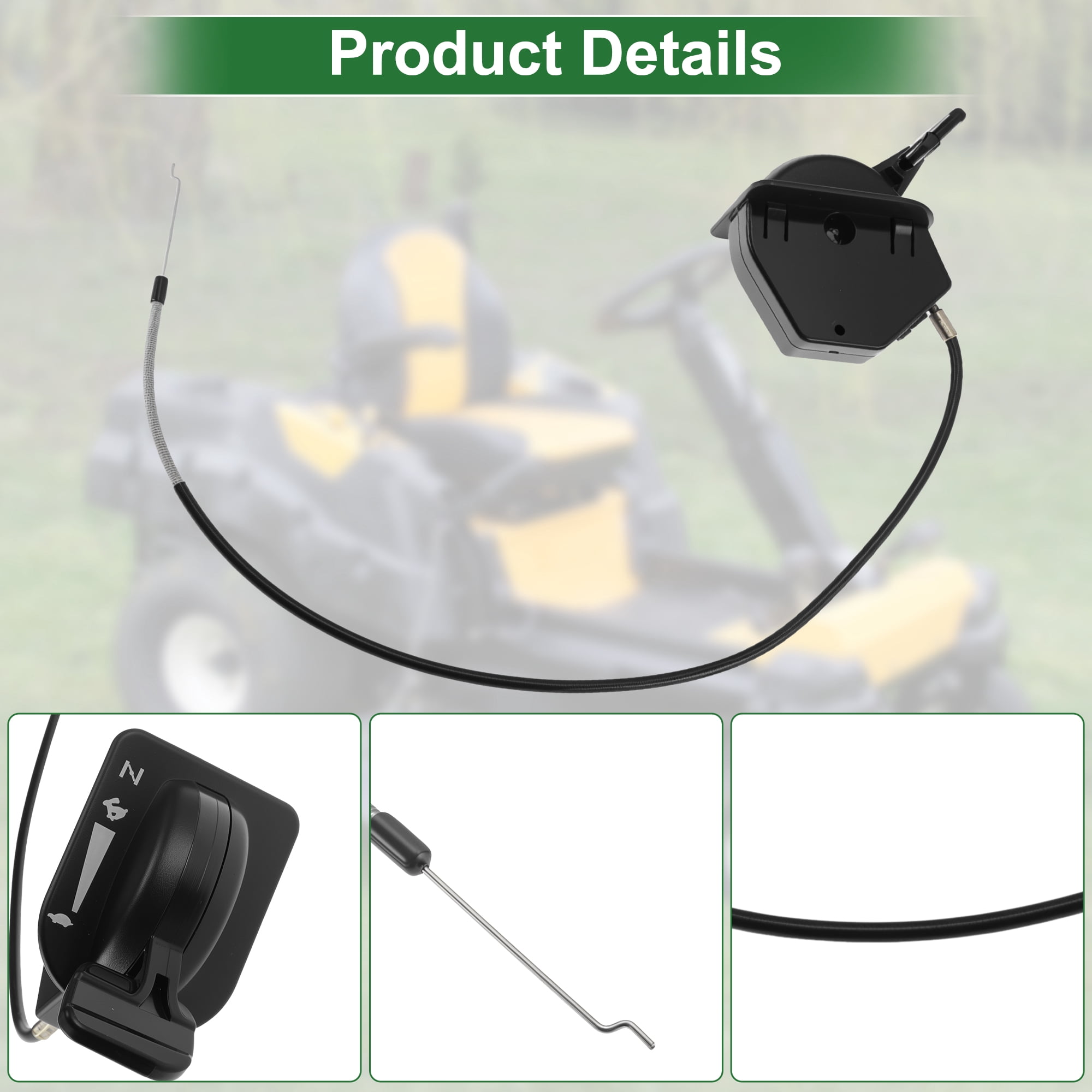 Unique Bargains Lawn Mower Throttle Cable for CUB CADET XT1-LT42 EFI 2017-2020 94605254