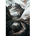 thumbnail image 2 of Aldridge, Ashley 11x14 White Modern Wood Framed Museum Art Print Titled - Layered Rock Reflected, 2 of 4