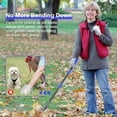 thumbnail image 4 of Pooper Scooper, Dog Pooper Scooper Tray and Rake Set with Adjustable Stainless Steel Long Handle for Large Medium Small Dogs (Blue), 4 of 8