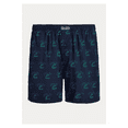 thumbnail image 2 of Polo Ralph Lauren Men's Classic Woven Cotton Logo-Print Boxer, Navy, Lg, 2 of 2