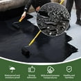 thumbnail image 4 of 4 Gallan Liquid Rubber Waterproof Sealant Black,  Roof Sealant Waterproof  DIY Leak Repair Coating for Flat, Metal & Low Slope Roofs, Foundations, Gutters & More – Flexible Protective Membrane, 4 of 10