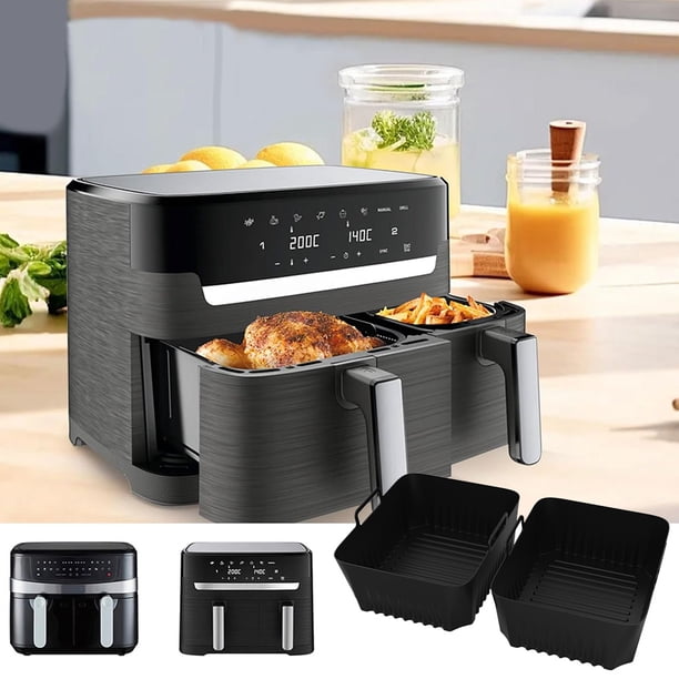 Sartén De Reputo Para Freidora De Aire, Accorios Para Chefman RJ38 SQSS 8T D, 8QT, Sartén Antiadherente Extraíble   AliExprs 34