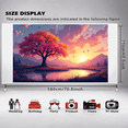 thumbnail image 5 of LUUFILx Sunset Tree Scenic Backdrop Nature Landscape Background for Photography Home Decor Wall Art Wedding Banner Party Decoration Event Backdrop, 5 of 7