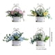 thumbnail image 3 of Moyic Arreglo de flores artificiales Maceta Estilo nórdico Falso Hortensia Maceta Planta Jardín Oficina Balcón Decoración interior Decoración Rosa Moyic HA083936-01, 3 of 6