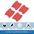 thumbnail image 4 of Protector de manija de puerta de automóvil Unique Bargains Anti-rasguños 8x10cm Película protectora de manija de puerta automática Roja 4 Pcs, 4 of 6