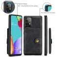 thumbnail image 6 of Case for Samsung Galaxy A33 5G, Detachable Magnetic Wallet Credit Card Slot Kickstand Cover Support Wireless Charging Compatible with Samsung Galaxy A33 5G (Black), 6 of 17