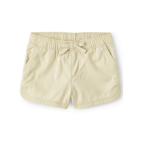 The Children's Place Toddler Girls Twill Pull-On Short, Sizes 2T-5T