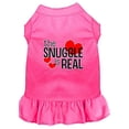 thumbnail image 2 of The Snuggle is Real Screen Print Dog Dress, 2 of 3