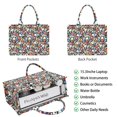 thumbnail image 2 of Large Capacity Tote Bag,Baseball Football Pattern Handbag Fashion Luxury Tote Bag,15.7"x13"x 5.1" Inches,Laptop Compatible, 2 of 6