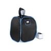 Portable Steam Sauna, Remote Control Folding Sauna Steamer Household Spa Half Body Slimming Detox, Black & Blue