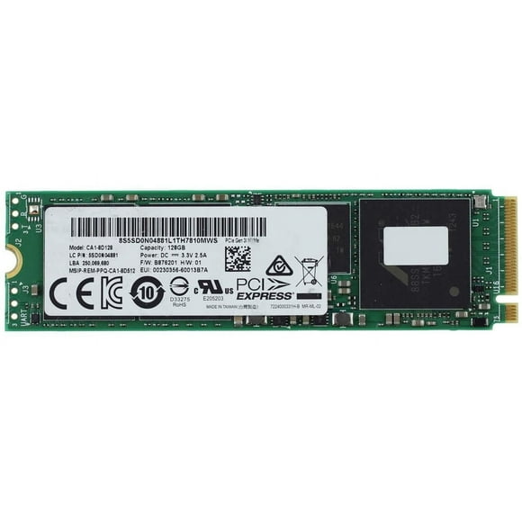 Rénové (Excellent) - Lite-On CA1-8D128 128GB MLC PCI Express 3.0 X4 Mvme M.2 SSD