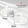 thumbnail image 6 of Acrylic Plaque For Mom 4In "Mama" Engraved With Floral Butterfly Perfect Mother'S Day Gift From Daughter Or Son Birthday Present Home Decor Holiday Party Decor Supplies,Gifts For Mom, 6 of 6