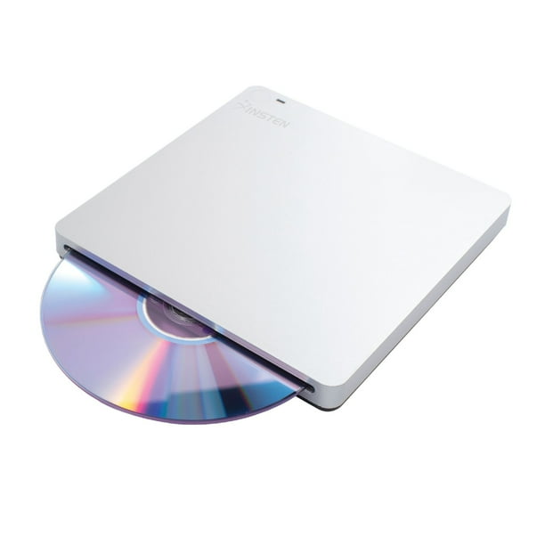Portable Cd Dvd Drive Laptop External Slot With Usb 3 0 Usb C Cable Rw Player Burner For Windows 10 Macbook Air Pro Pc Surface Chromebook Walmart Com Walmart Com