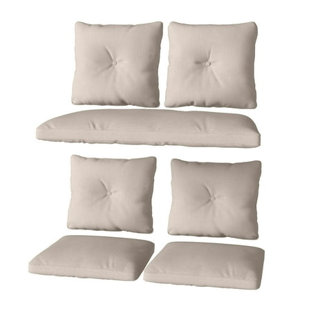 

CorLiving 7pc Replacement Cushion Set (frames sold separately) Off White