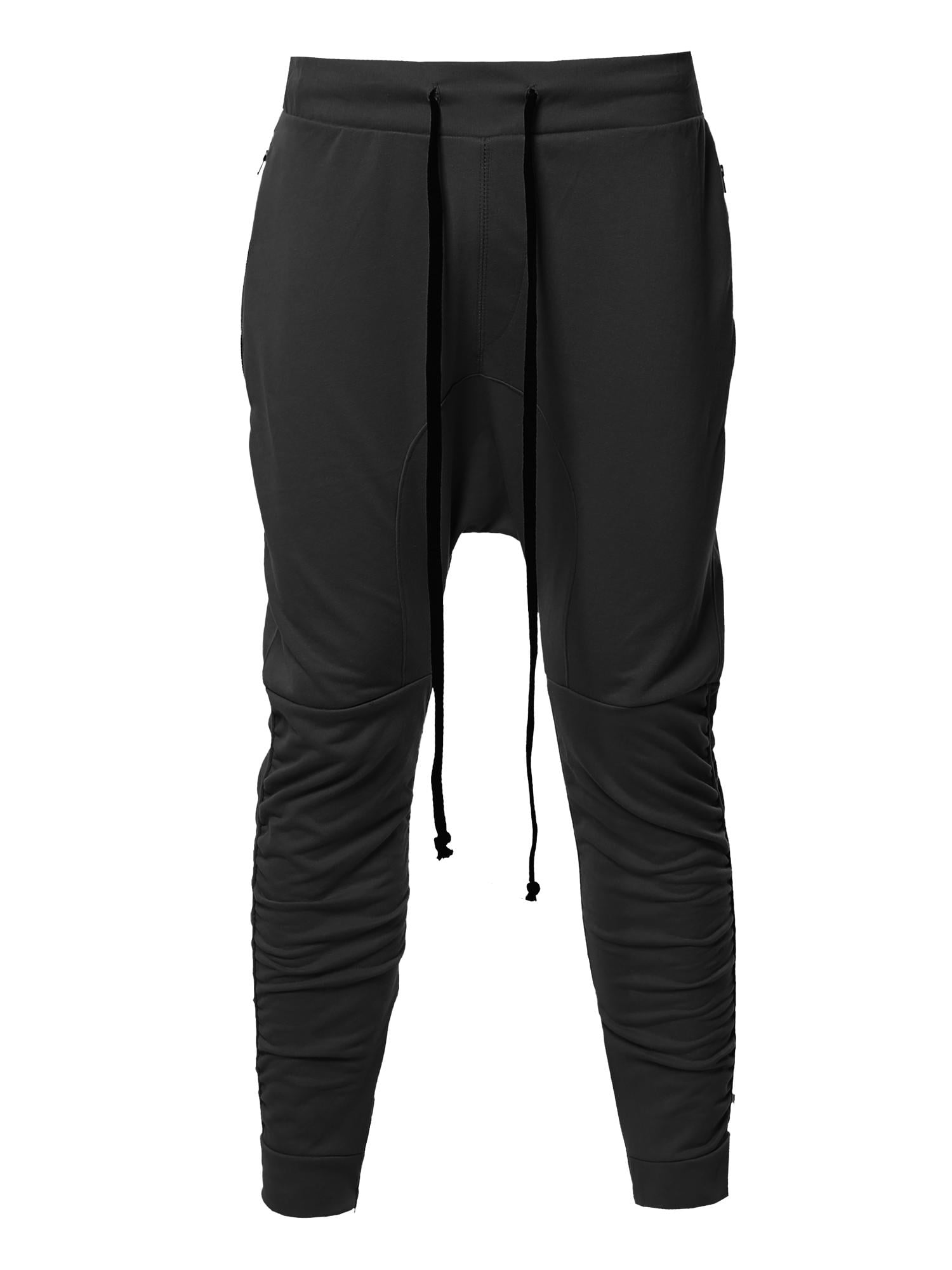 FashionOutfit Men's Baggy Harem Sportswear Jogger Pants - Walmart.com