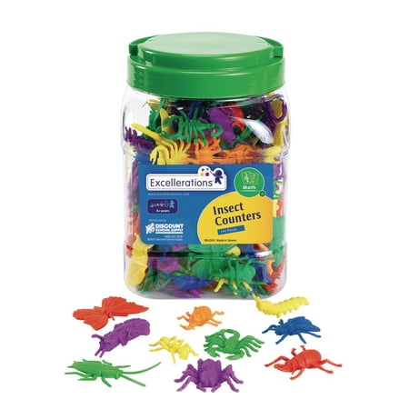 Excellerations Assorted Bug Counters - 144 Pieces price history on PriceWatchPro