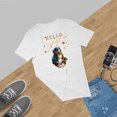 thumbnail image 5 of Hello Fall Bernese Mountain Dog Enjoys Warm Campfire Autumn Night Bright Moon Shirt T-shirt Unisex Merch Berner Lover Gifts - 01008, 5 of 6