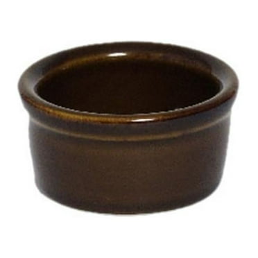 Tuxton China BAX-025 2.5 oz. Ramekin - Caramel  - 4 Dozen