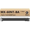 thumbnail image 1 of Cartucho de tóner XPRETOER MX-60NT negro de alto rendimiento, 1 of 6