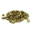 thumbnail image 5 of Uxcell M2 Brass Machine Screw Insert Lock Hex Hexagon Nut Fastener 100 Pack, 5 of 5