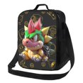 thumbnail image 1 of Cool Bowser Lunch Bags Portable Insulated Lunch Box Tote Bag Cooler Office Picnic, 1 of 9