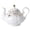 Purple, variant on Porcelain Tea Pot Luxury Gold Trim Floral Ceramic Teapot Waterpot Tea Maker for Blooming Loose Leaf Tea Coffee Milk Chrismas Women Gift Housewarming Home